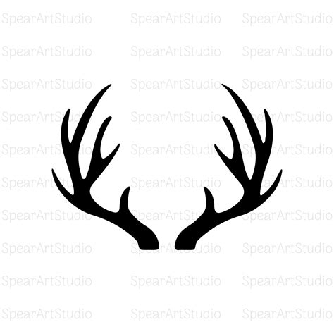 Unleash Your Creativity with Exquisite Antler Svg - Elevate Your Design Game!