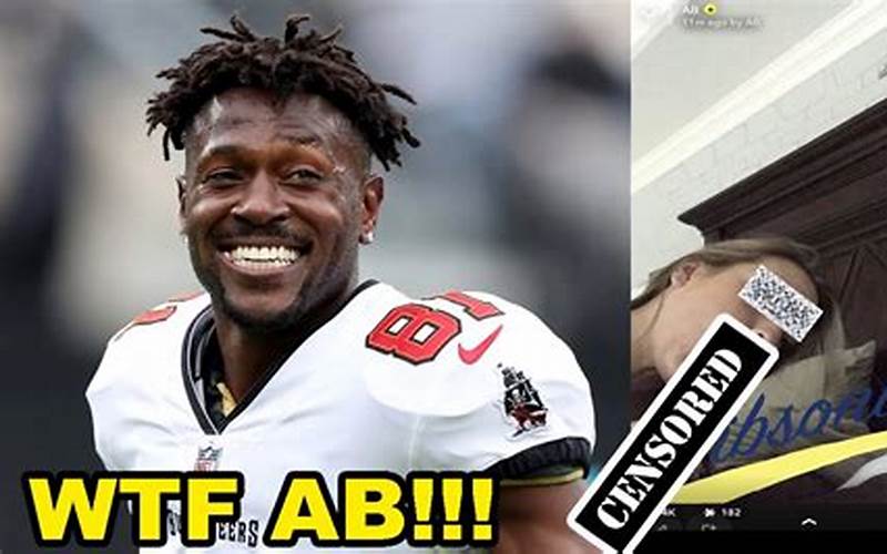 Antonio Brown Snapchat BJ – The Controversy That Shook the NFL