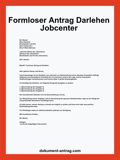 Antrag auf Unternehmensdarlehen