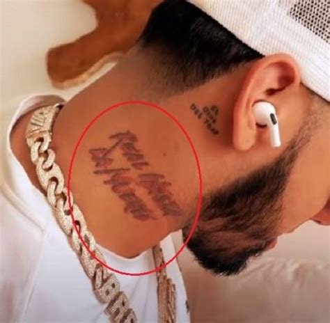 Anuel Aa Tattoo