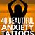 Anxiety Tattoos