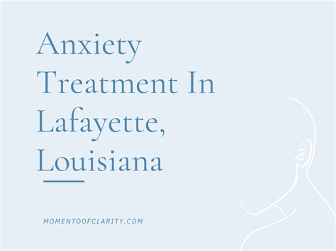 Anxiety Therapy Lafayette: Finding Help