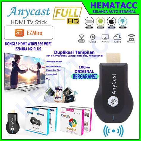 Anycast Dongle ke TV in Indonesia