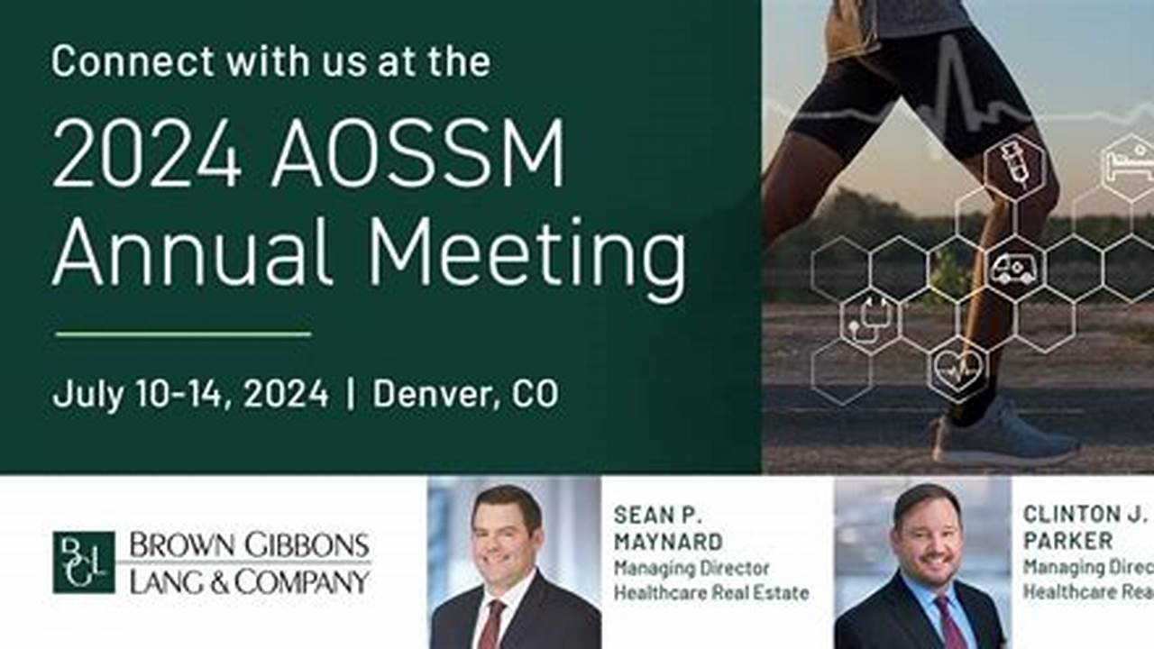 Aossm Conference 2024 Tacoma