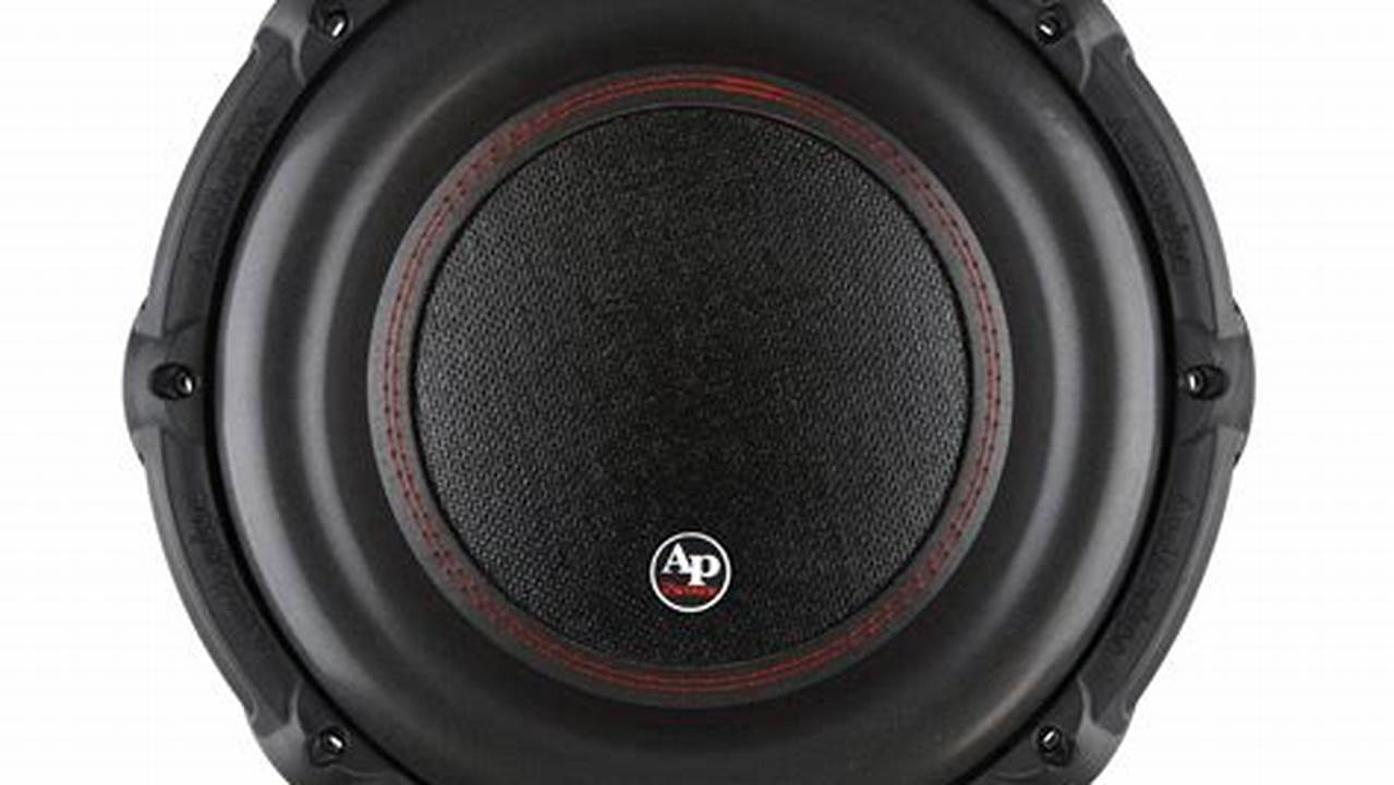 AP 12 Subwoofer: Enhance Your Audio Experience with Deep, Powerful Bass