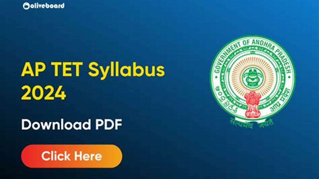 Ap Tet Syllabus 2024