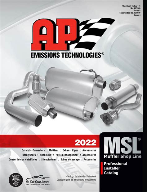 Ap Muffler Catalog