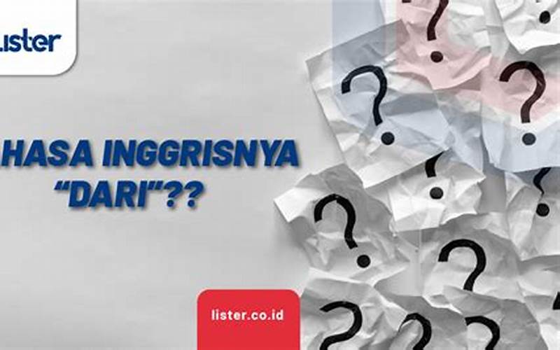 Apa Bahasa Inggrisnya Jerawat?