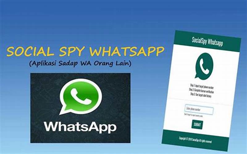 Apa Itu Social Spy Whatsapp Web