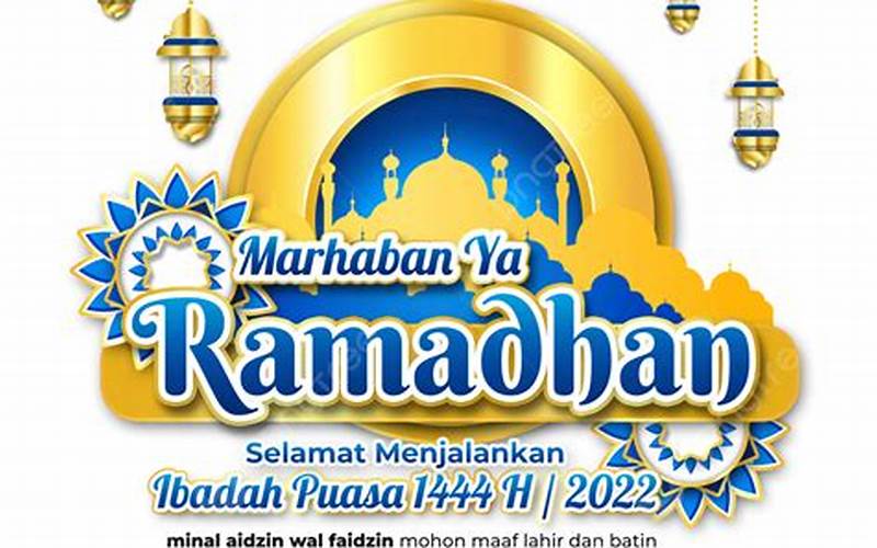Apa Saja Unsur-Ungsur Logo Keren Ramadhan 2023?