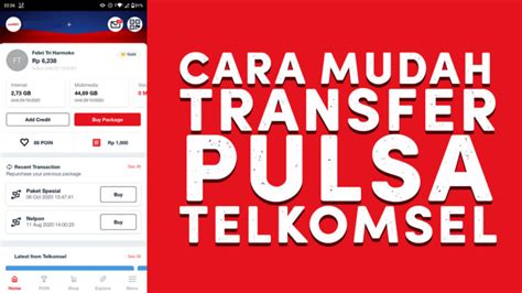 Apa itu Cara Transfer Pulsa Telkomsel?