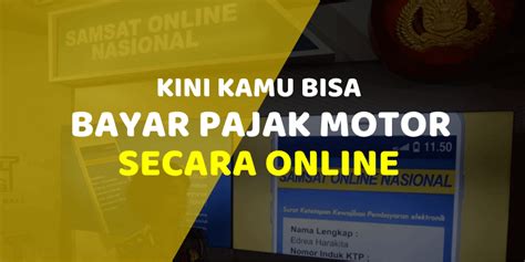 Apa itu Cek Bayar Pajak Motor Online Bogor?