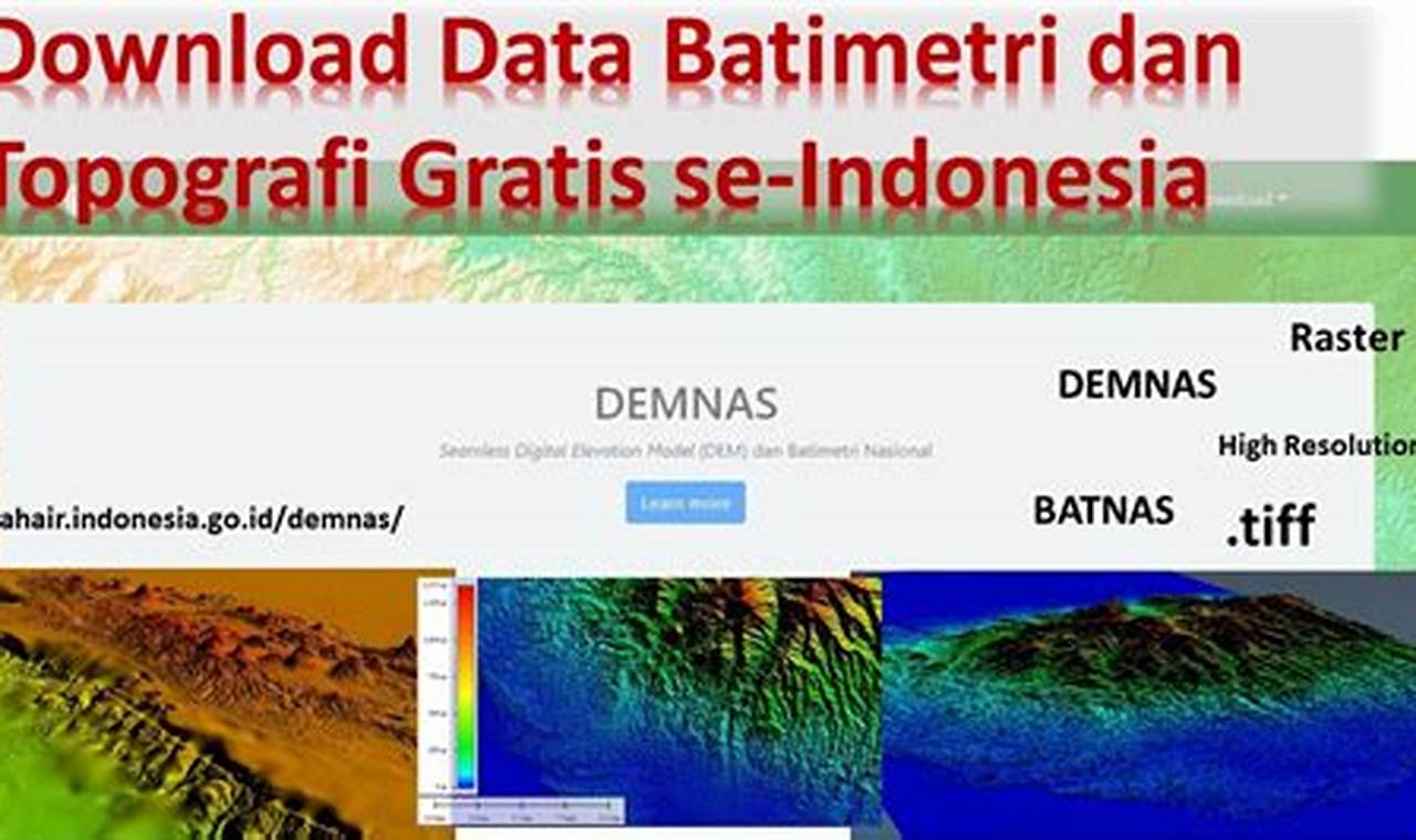 Apa itu Data Batimetri?