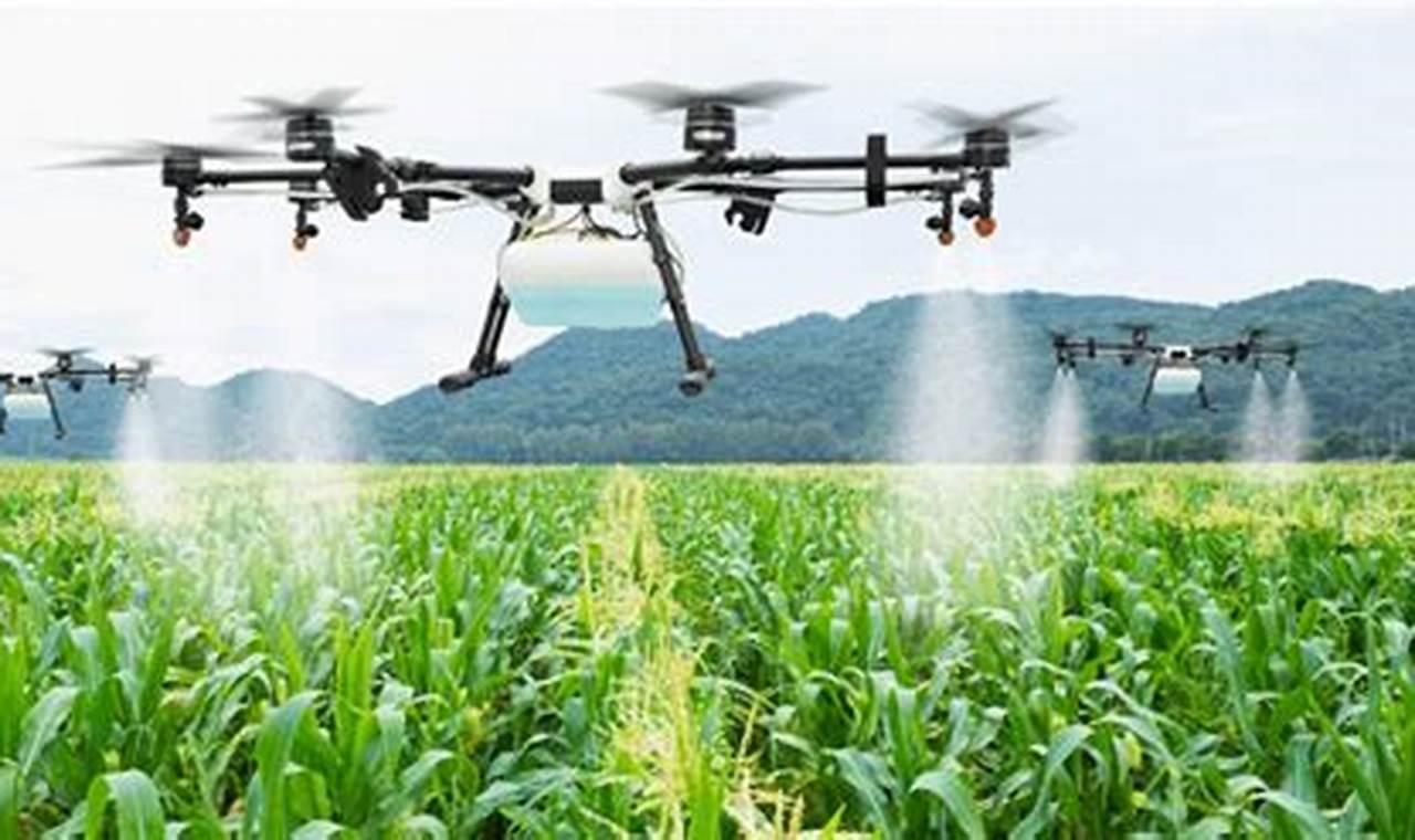 Apa saja dampak bisnis dari penggunaan drone dalam kegiatan pertanian?