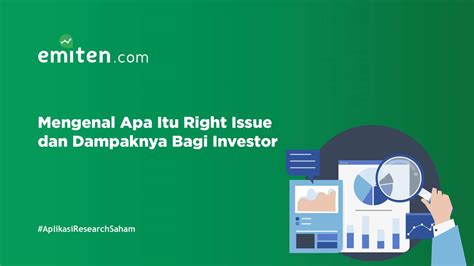 Apa itu Right Issue dan Bagaimana Menghitung Harga Saham Setelahnya?