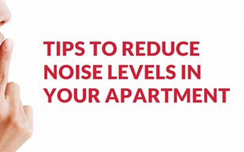 Apartment Noise Levels