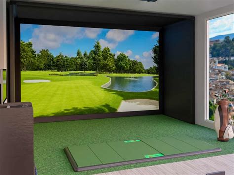 Apartment Complex With Golf Simulator