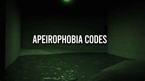 Apeirophobia Codes For April 2023 - Roblox