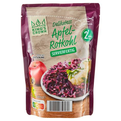 Apfelrotkohl