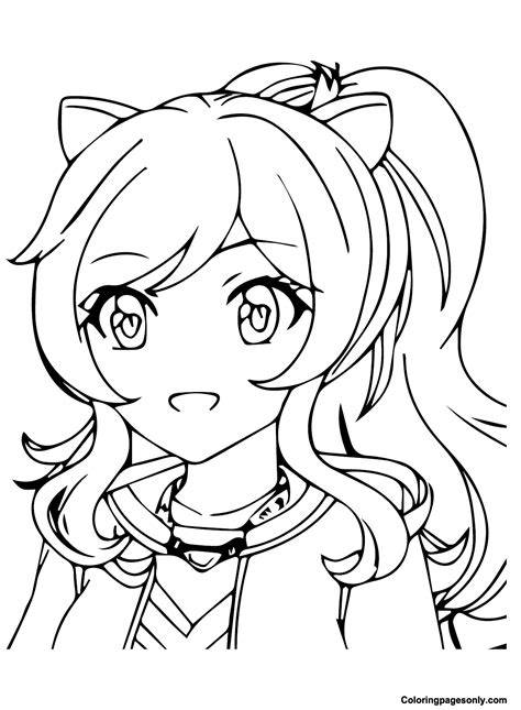 Aphmau Coloring Page