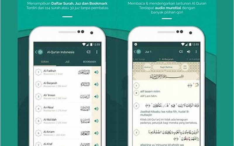 Aplikasi Al Qur'An Dan Terjemahan