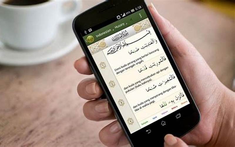 Aplikasi Al Quran Hafalan