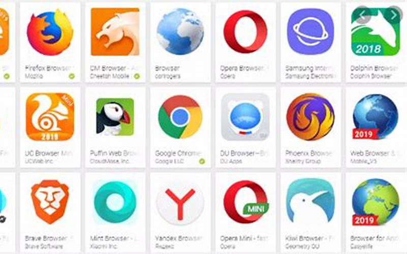 Aplikasi Browser Terbaik Untuk Digunakan