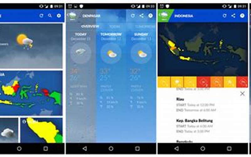 Aplikasi Cuaca Dengan Informasi Lengkap