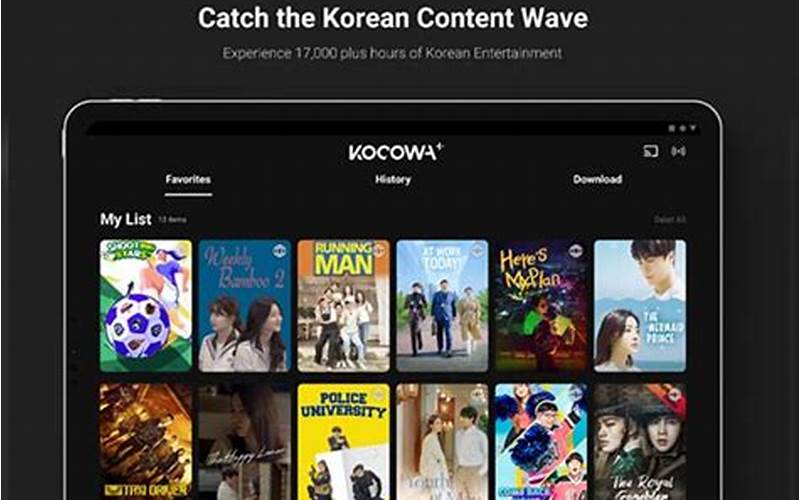 Aplikasi Download Drama Korea Kocowa