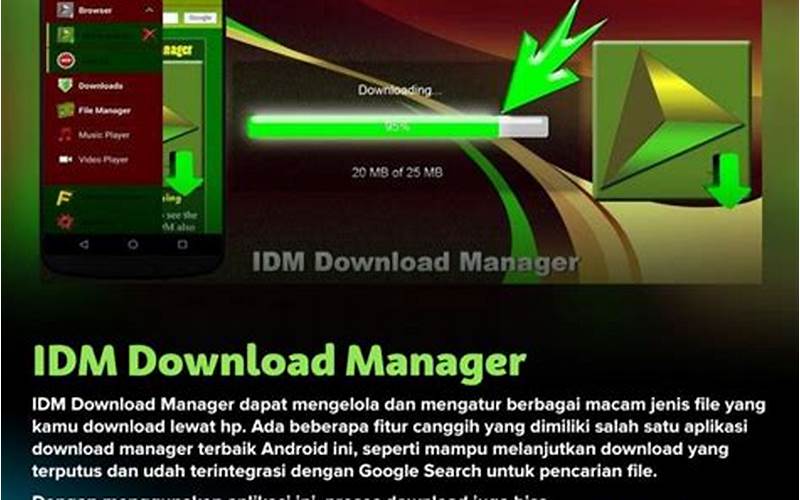 Aplikasi Download Manager Android