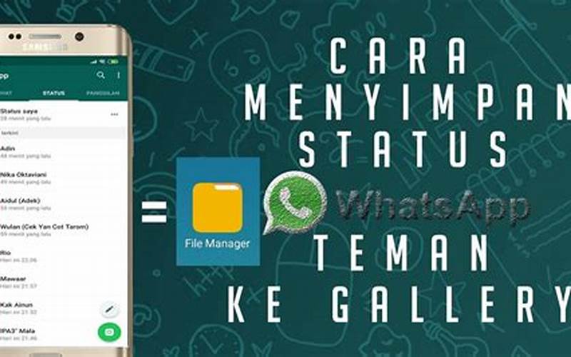 Aplikasi Download Status Wa: Cara Mudah Menyimpan Status Teman Di Whatsapp