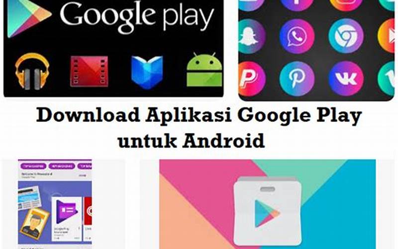Aplikasi Google Play Untuk Perangkat Android