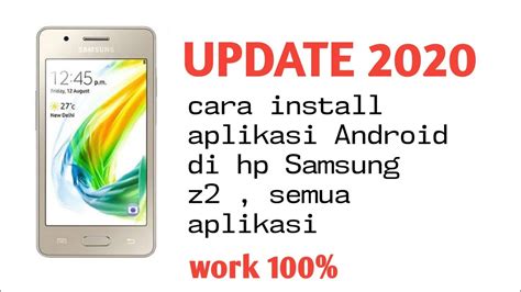 Aplikasi HP Samsung Z2