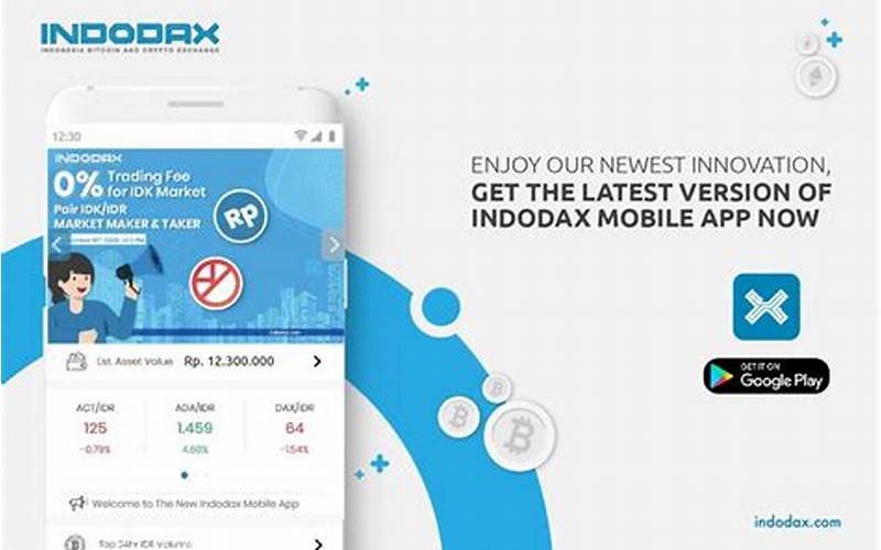 Aplikasi Mobile Indodax