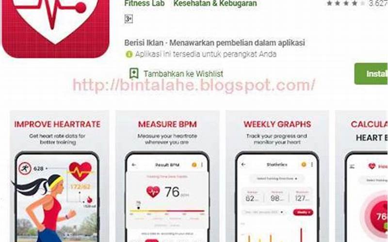 Aplikasi Pemantau Detak Jantung