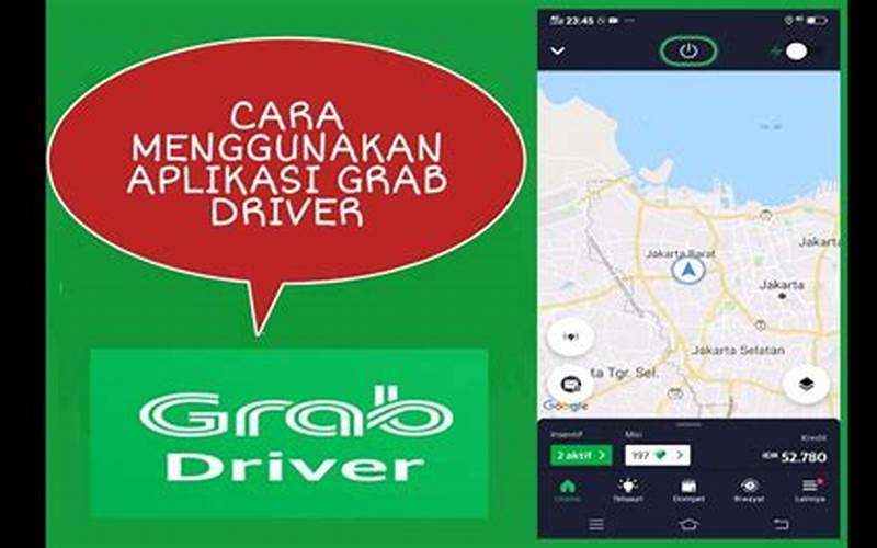 Aplikasi Pendukung Grab Driver