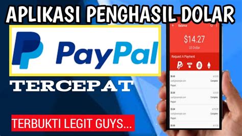 Aplikasi Penghasil Saldo Paypal di Indonesia