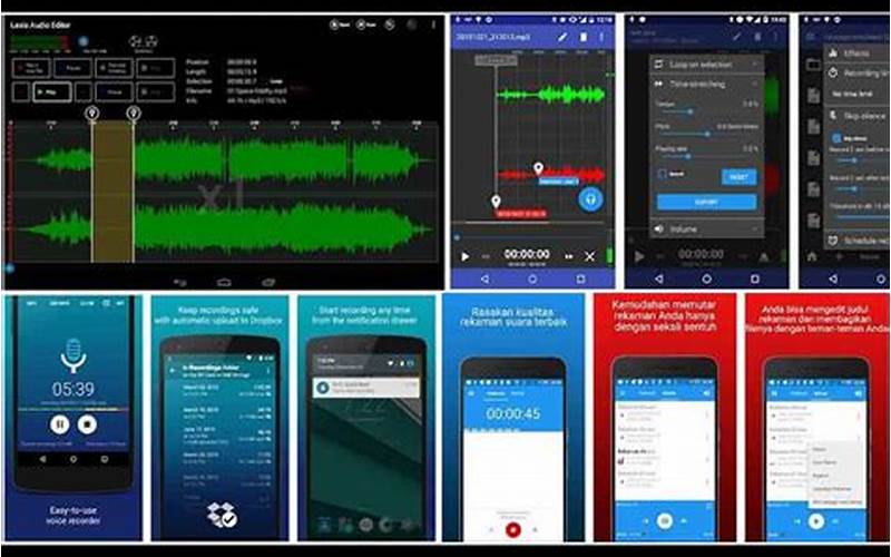 Aplikasi Perekam Suara Untuk Android