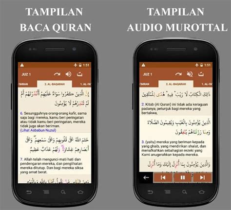 Aplikasi Quran dan Terjemahan untuk HP Samsung