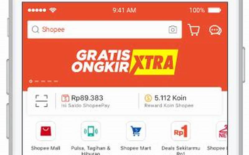 Aplikasi Shopee Indonesia