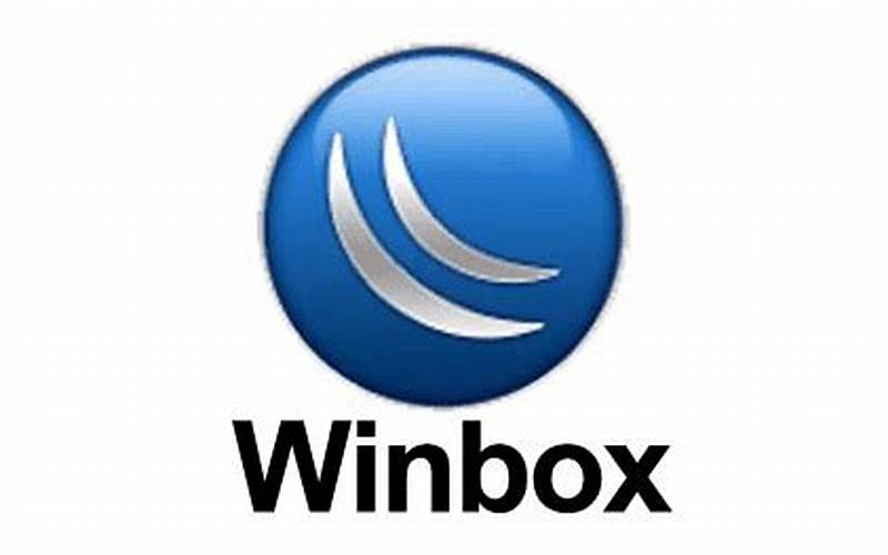 Aplikasi Winbox