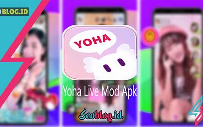 Aplikasi Yoha Live Mod Apk: Menonton Live Streaming Dengan Mudah Dan Praktis