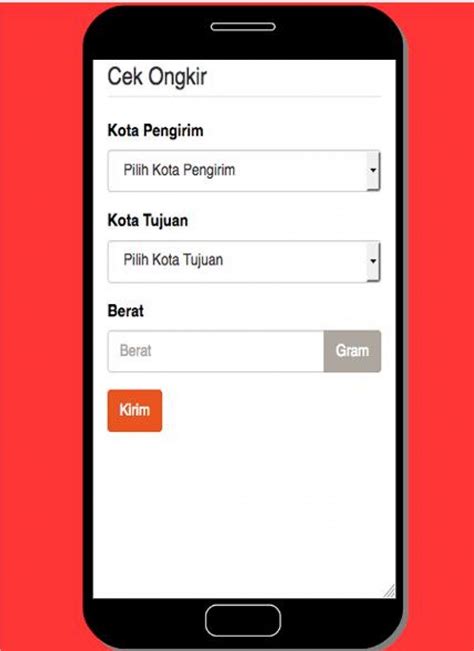 Aplikasi Cek Ongkir dan Resi Indonesia