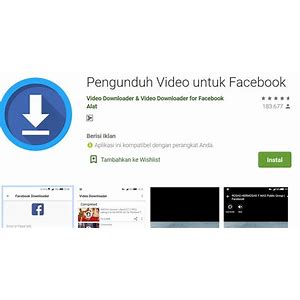 Aplikasi Download Video di Facebook Indonesia