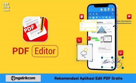 Aplikasi Edit PDF Gratis dan Berbayar di Android
