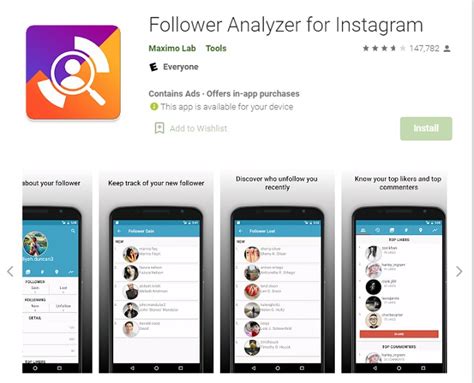 Aplikasi Follower Analyzer for Instagram