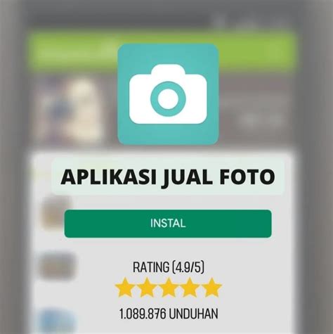Aplikasi Jual Foto Terpopuler Indonesia