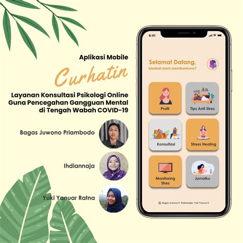 Aplikasi Konsultasi Psikologi Gratis: Solusi Untuk Masalah Kesehatan Mental di Indonesia