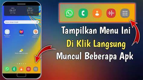Aplikasi Menu HP Samsung