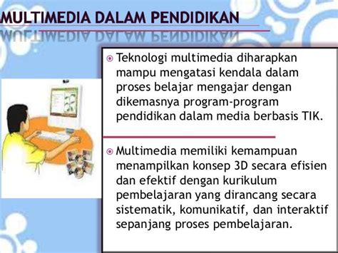 Aplikasi Multimedia Bidang Pendidikan